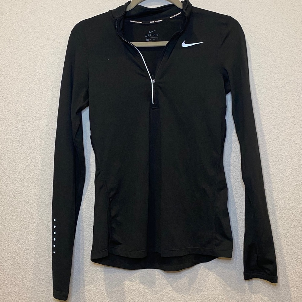 Nike half zip running shirt